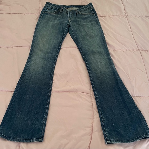 E.D.J. Denim Purist Jo Anna Bootcut women’s western low rise jeans, size 27” - Picture 6 of 16